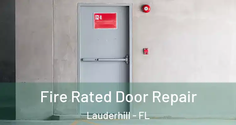  Fire Rated Door Repair Lauderhill - FL