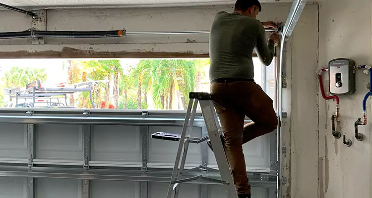 Garage Door Tension Spring Replacement in Lauderhill, FL