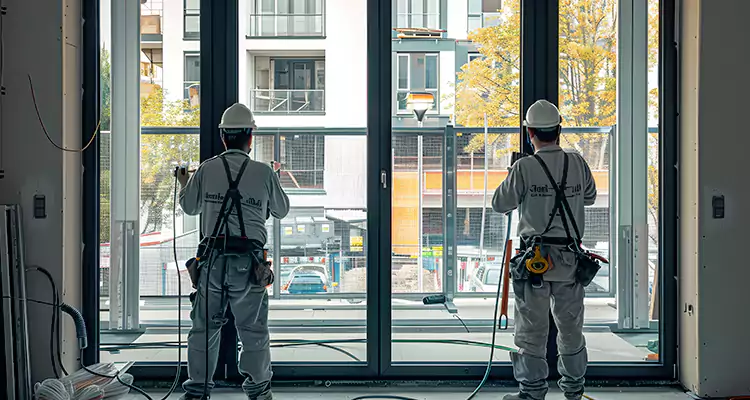 French Glass Panel Doors Repair in Lauderhill, FL