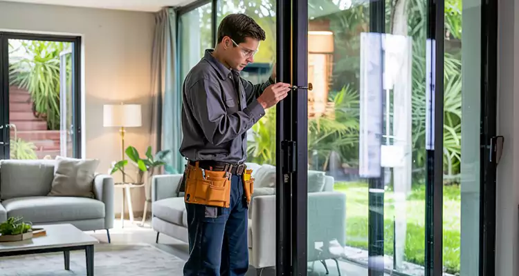 Sliding Door Jamb Lock Repair in Lauderhill, FL
