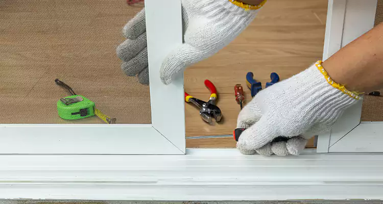 Sliding Glass Door Off Rails Repair in Lauderhill, FL